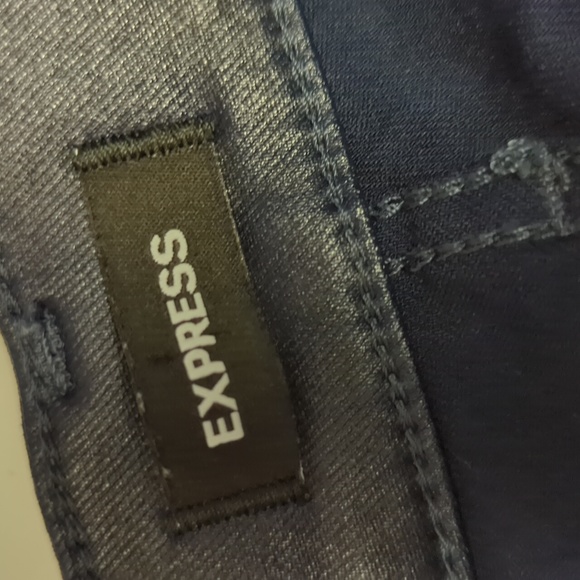 Express Coated Jeans in Perfect Condition - Picture 2 of 6